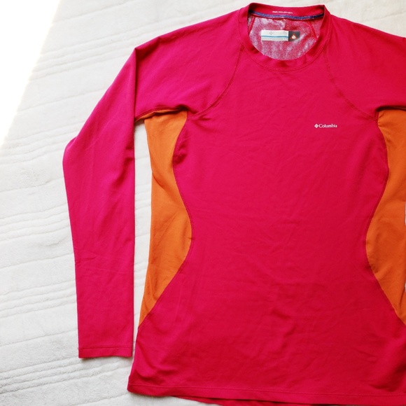 Columbia Pink and Orange Long Sleeve Size Large - Picture 2 of 5